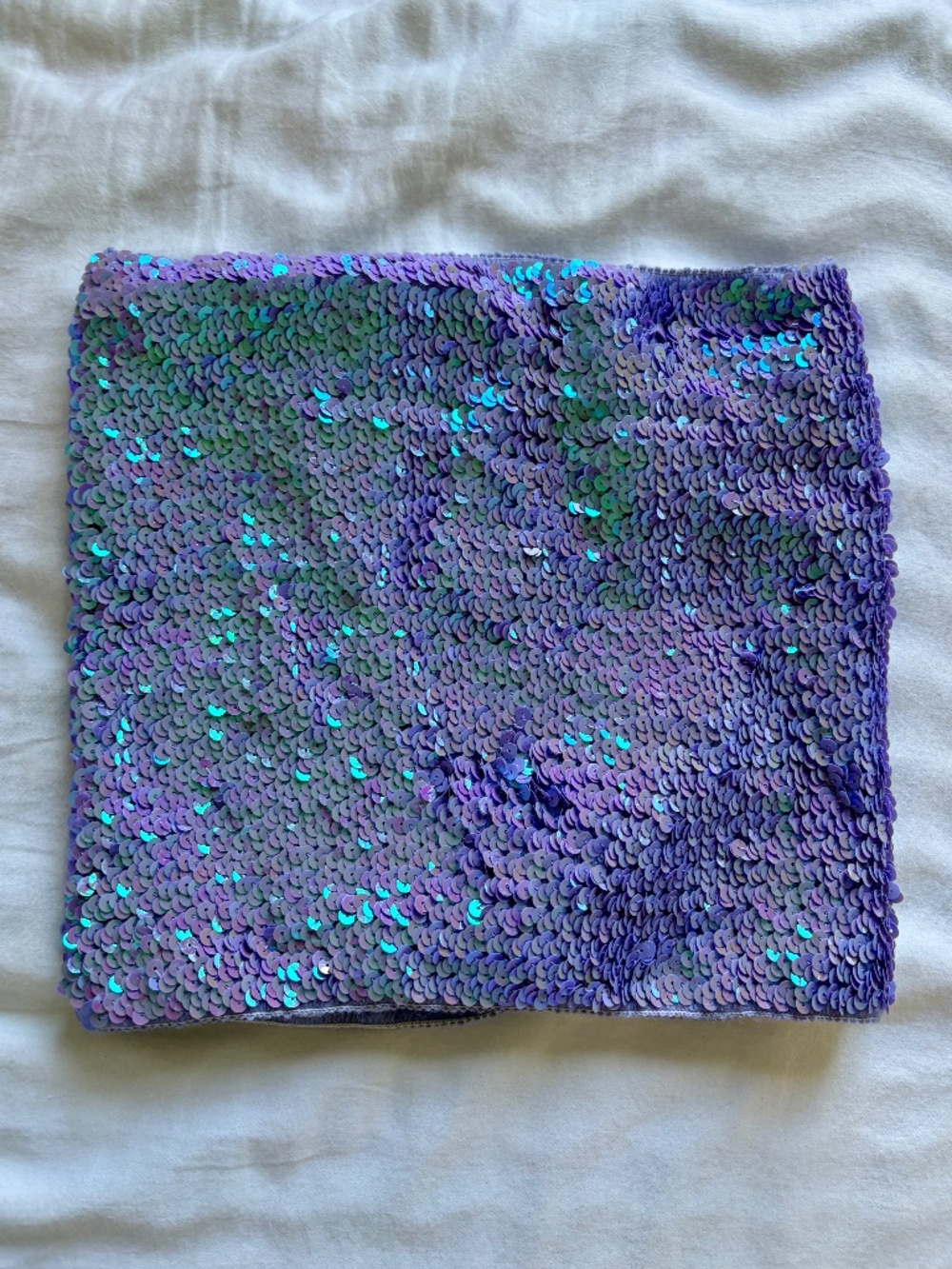 Purple Sequin Mini Skirt Size XS - Small